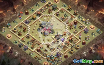 Top Clash of Clans TH17 Base Layouts #44987