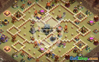 Top Clash of Clans Town Hall 17 Base Layouts #45003