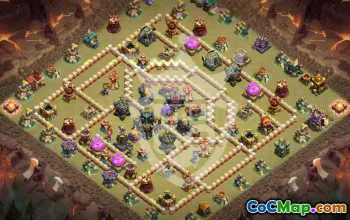 Top Clash of Clans Town Hall 17 Base Layouts #45617