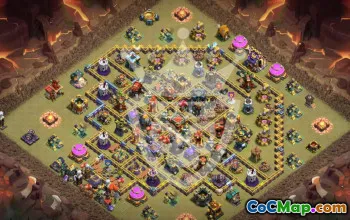 Optimal Town Hall 17 Base Layouts for Clash of Clans #45838