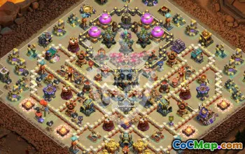Top TH17 Clash of Clans Base Layouts #45908