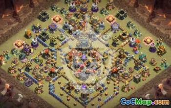 Top Copy Base Layouts for Clash of Clans TH17 #46640