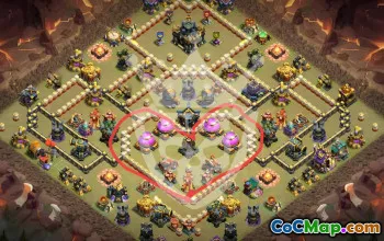 Top Town Hall 17 Base Layouts for Clash of Clans #46769