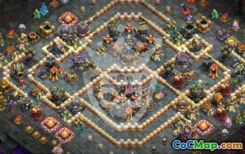 Best Copy Base Layouts for TH17 in Clash of Clans #47097
