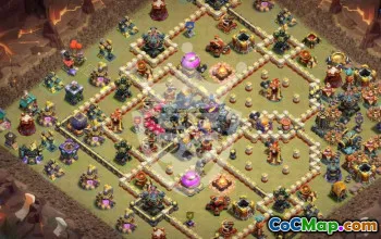 Copy Top TH17 Base Layouts for Clash of Clans #47329