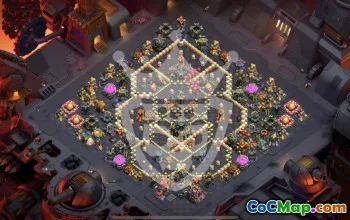 town hall 17, trophy/war/hybrid base layout #47828