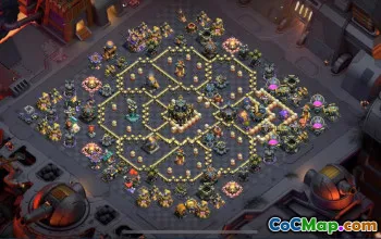 Top Copy Base Layouts for Town Hall 17 #49764