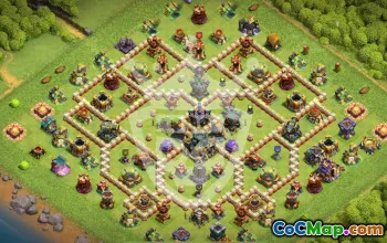 Top Clash of Clans Town Hall 17 Base Layouts #44945