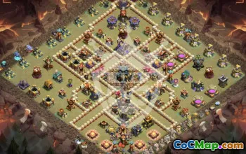 Top Town Hall 17 Base Layouts & Maps #44953