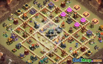 Copy CoC Town Hall 17 Base Layouts #44965