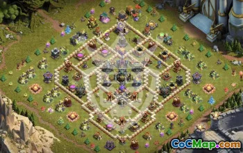Best Copy Base Layout for TH17 Clash of Clans #44967