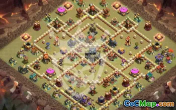 Copy Town Hall 17 Base Layouts for Clash of Clans #44968
