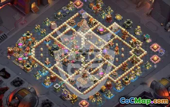 Clash of Clans TH17 Base Layouts with Link #44969