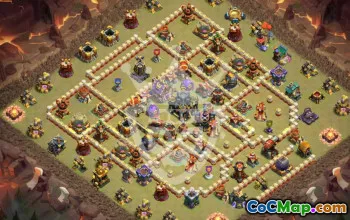 Top Town Hall 17 Base Layouts for Clash of Clans #44975