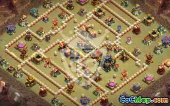 Top TH17 Base Layouts for Clash of Clans #44977