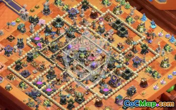 Copy Town Hall 17 Base Layouts for Clash of Clans #44985