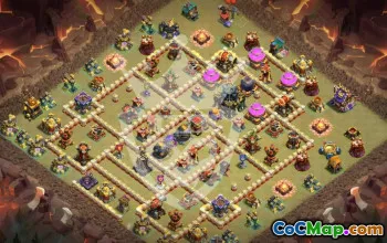 Top Clash of Clans TH17 Base Layouts #44993
