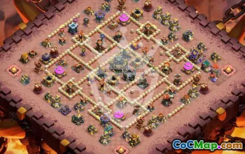Top Clash of Clans TH17 Base Layouts to Copy #44996