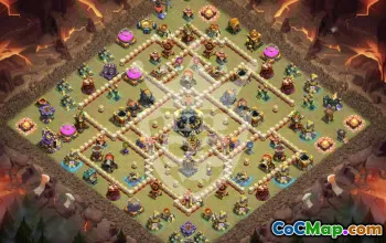Best TH17 Clash of Clans Base Layouts #45011