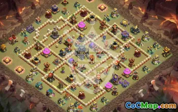 Top Town Hall 17 Base Layouts for Clash of Clans #45014