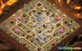 Copy Town Hall 17 Base Layouts for Clash of Clans #45020