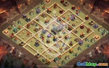 Best Copy Base Layouts for Town Hall 17 #45028