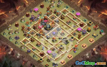 Best CoC TH17 Base Layouts & Maps #45029