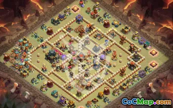 Best Copy Base Layouts for Clash of Clans Town Hall 17 #45032