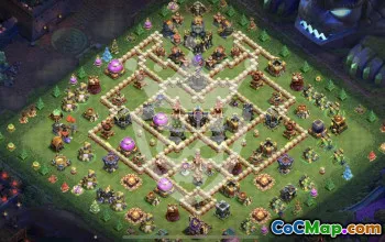 Copy Town Hall 17 Base Layouts for Clash of Clans #45039