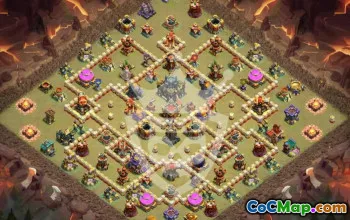 Top Town Hall 17 Base Layouts with Links #45042