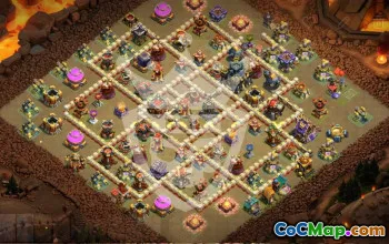 Top Clash of Clans TH17 Base Layouts & Maps #45074