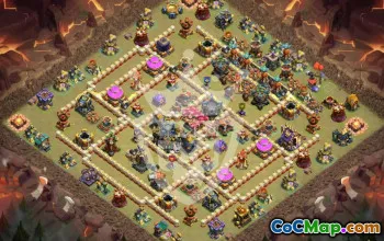 Copy Town Hall 17 Base Layouts with Links #45075