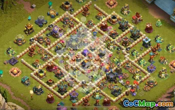 Top Copy Base Layout for Town Hall 17 #45079