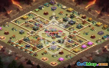 Top Copy Base Layouts for Town Hall 17 #45087