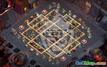 Top Town Hall 17 Base Layouts & Links #45102