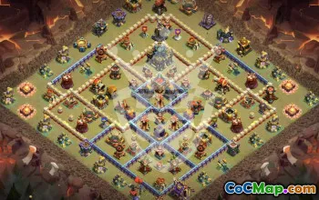 Top Town Hall 17 Base Layouts for Clash of Clans #45116