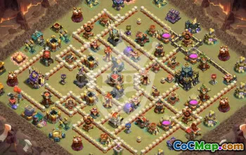 Top Clash of Clans Town Hall 17 Base Layouts #45127