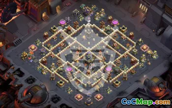 Top TH17 Clash of Clans Base Layouts & Maps #45128