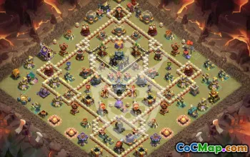 Top Copy Base Layouts for Clash of Clans TH17 #45149