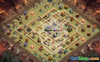 Copy TH17 Base Layout for Clash of Clans #45153