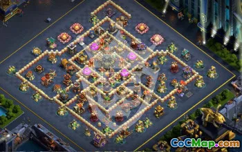 Copy TH17 Base Layouts for Clash of Clans #45157