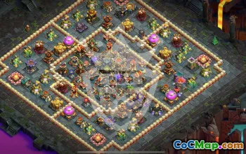 Top Clash of Clans TH17 Base Layouts with Link #45169