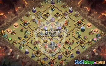 Top Clash of Clans Base Layouts for TH17 #45196