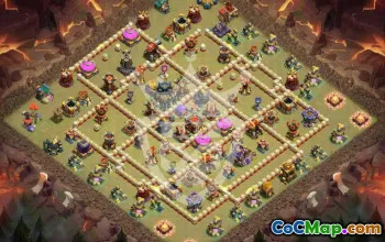 Top CoC Town Hall 17 Base Layouts with Links #45228