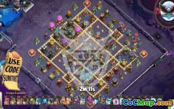 Best Copy Base Layout for Clash of Clans Town Hall 17 #45235