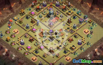 Best TH17 Clash of Clans Base Layouts #45239