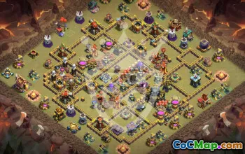 Copy Town Hall 17 Base Layouts for Clash of Clans #45240