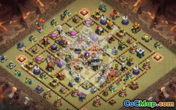 Copy Town Hall 17 Base Layouts for Clash of Clans #45246