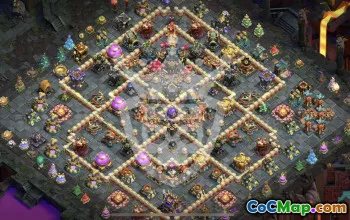 Best TH17 Clash of Clans Base Layouts to Copy #45261