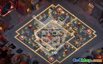 Top Copy Base Layouts for TH17 in Clash of Clans #45264